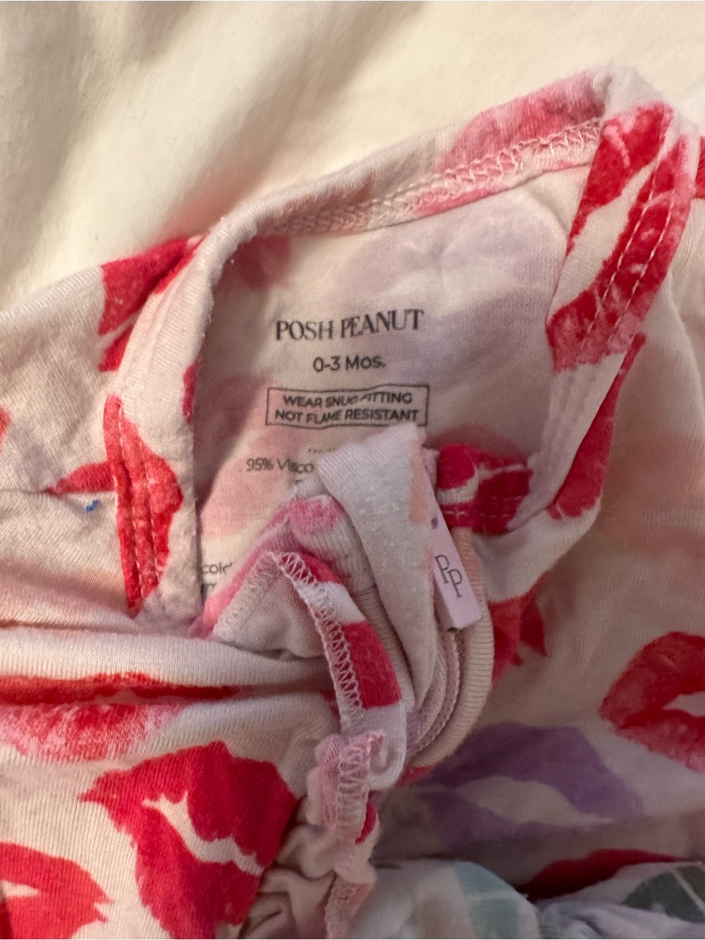 Pehr Cream Rainbow Onesies & Posh Peanut - Picture 3 of 9